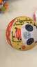 费雪（Fisher-Price）儿童玩具球17cm 小皮球拍拍球幼儿园橡胶篮球熊猫生日礼物礼品 实拍图
