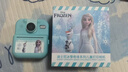 迪士尼（Disney）儿童拍立得照相机可拍照错题打印机直出照片玩具生日新年礼物艾莎 实拍图
