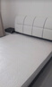 香丽华庭 皮床现代北欧大小户型双人床简约婚床实木软体床卧室家具 床+3E护脊椰棕弹簧床垫+床头柜*2 1.8米*2米框架结构款(升级床板) 实拍图