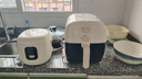 苏泊尔（SUPOR）空气炸锅5L大容量可视化不用翻面蒸汽嫩炸双旋钮控温控时多功能无油烟智能电炸锅大功率 【旋钮】可视免抽拉 5L 实拍图
