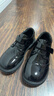 罗蒙男童皮鞋黑色软底英伦风学生演出鞋儿童表演大童西装单鞋 黑色 38 实拍图
