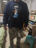 男装秋冬季加绒加厚防寒工装棉服工作穿的劳保服大码外套夹克棉衣 深蓝色【内里加厚】 L 【建议120-140斤】 实拍图