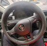 汽车方向盘套四季通用型翻毛皮车把套新款超薄防滑吸汗透气保护套 陨石灰【圆形】 实拍图