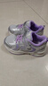 泰兰尼斯冬季儿童运动鞋加绒保暖男女童棉鞋防滑老爹鞋银色/紫27 实拍图