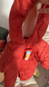 巴拉巴拉童装婴儿连体衣轻薄羽绒服宝宝衣服2025冬装抱衣爬服男童女童萌趣 红色糖葫芦-白鸭绒 80 cm-充绒量41g 实拍图
