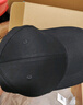 海澜之家（HLA）帽子男士棒球帽鸭舌帽女款时尚户外潮流防晒遮阳百搭四季 黑色 实拍图