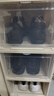 爱丽思（IRIS）塑料鞋盒透明大号AJ球鞋鞋柜防尘防潮鞋架可叠加鞋子收纳盒 4个装 实拍图