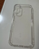闪魔【自带拍摄按键】适用苹果16手机壳 iPhone16气囊防摔保护套镜头全包透明抗黄软壳 实拍图