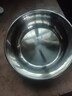 【不锈钢】和面盆厨房烘焙家用火锅盆洗菜打蛋汤锅盆醒面盆料理盆 32cm【热卖款】不锈钢 和面盆 实拍图