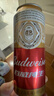 百威（Budweiser）淡色拉格啤酒 500ml*18听整箱装 经典纯生京东自营 实拍图
