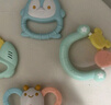 澳贝（auby）婴幼儿童玩具新生儿用品0-6个月安抚防吃手摇铃硅胶牙胶6件收纳盒 实拍图