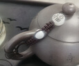 梦庭（MENGTING）茶壶绳紫砂壶绳手工编制茶具配件茶道系壶盖绳子福字款 实拍图