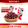 京鲜生 智利进口Santina车厘子J级5斤礼盒 果径约26-28mm【赠送卡尺】 实拍图