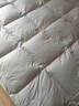 IZEIZIG双层羽绒床垫五星级酒店超软垫加厚白鹅绒双重垫被褥子家用床褥子 白色 120x200cm 实拍图