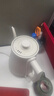 金灶（KAMJOVE） 茶艺专用泡茶烧水壶优雅长嘴电热水壶随手泡开水壶自动断电热水壶煮水壶家用1L 1L T-93（象牙白色） 实拍图