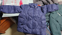 鸭鸭（YAYA） 奶奶冬装羽绒服女中老年女装加厚外套老人保暖防寒衣服妈妈装CF 紫色-YE5B611295U 2XL 建议115-130斤 实拍图