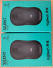 罗技（Logitech）M220 轻音鼠标 无线鼠标 办公鼠标 对称鼠标 带无线微型接收器 灰黑色 实拍图