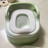可优比（KUB）儿童马桶坐便器男女宝宝便尿盆脚踩凳婴儿马桶垫厕所pu垫-橄榄绿 实拍图