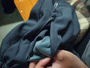 探拓（TECTOP）冲锋裤男加绒保暖防风软壳裤登山徒步裤 男款深灰 S 实拍图