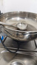 先科 多功能电热锅家用炒菜锅电炒锅火锅蒸煮炖一体插电多用不锈钢电锅1-9人 40CM无笼【2100W四灯8-9人】 实拍图