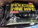 巨奇严选 擦鞋湿巾12片*10包小白鞋免洗去污清洁湿巾运动鞋擦鞋神器 实拍图