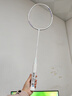 李宁（LI-NING）羽毛球拍对拍雷霆10黑白全碳素进攻球拍4U双打拍已拉线 实拍图