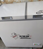 北极熊（BEIJIXIONG）双温冰柜家用小型双箱冷柜 冷藏冷冻两用柜双门商用大容量卧式冰箱节能省电 双温102升【一级能效 全国联保】 102L 实拍图