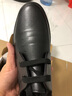 稻草人男鞋真皮鞋男士商务休闲鞋2025秋冬季正装透气耐磨舒适软皮面鞋子 6391黑色 42 实拍图