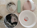 LOTOR电热饭盒自热插电保温热饭器蒸饭器上班族带饭神器办公室蒸煮可加热饭盒 1.45L 粉色餐具款 实拍图