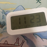 康巴丝（Compas）闹钟夜光聪明灯智能语音报时起床神器自动感光三组闹铃小闹钟儿童学生钟 2139 白色礼物 实拍图