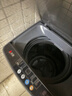 志高（CHIGO）全自动洗衣机 波轮宿舍迷你小型家用 洗烘一体 智能洗脱一体机 大容量 风干 【9Kg-特惠款-蓝光洗护-强动力电机】 实拍图