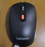 联想（Lenovo） 无线蓝牙双模鼠标 便携办公鼠标 人体工程学设计 适用台式机一体机笔记本平板 Howard黑色 实拍图