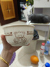 可爱饭碗带勺家用小萌宠辅食碗吃饭碗宿舍甜品碗情侣款碗盘餐具 小懒熊一碗一勺 实拍图