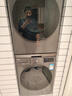 LG星云黑洗烘套装 10KG全自动滚筒洗衣机+10KG双变频热泵烘干机 双重冷凝器清洁FCY10Y4M+RH10V3MVTW 实拍图