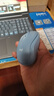 罗技（Logitech）M221 轻音鼠标 无线鼠标 办公鼠标 对称鼠标 带无线微型接收器 雾霭蓝 实拍图