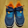 361°儿童运动鞋男童跑鞋秋冬密网轻便魔术贴女童皮革加绒保暖运动鞋 【四季密网】墨蓝/海中蓝色 38 实拍图