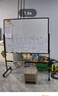 得力120*90cm支架白板 白板写字板书写稳固移动升降教学辅导办公会议磁性黑板家庭33725【销冠系列】 实拍图