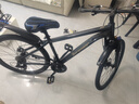 永久自行车成人山地车自行车学生男女铝合金变速公路自行车油碟单车 【钢架/全套轴承】黑金色 27速 26寸【推荐155-185cm】 实拍图