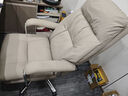 顾全电脑椅老板椅160°可躺 舒适办公椅人体工学椅大班椅C570金咖纤 实拍图