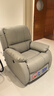 芝华仕（CHEERS）[无仓储]头等舱真皮单人沙发客厅电动功能休闲椅明星椅K621灰 实拍图