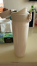 膳魔师（THERMOS）保温杯男女不锈钢水杯子大容量保冷防漏弹盖学生520礼物JNL系列 梨花白(502-NUD)500ml 500ml 实拍图