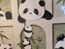 好久不见电表箱装饰画卡通熊猫免打孔电表盒装饰盖配电箱遮挡壁画 实拍图