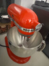 KitchenAid（凯膳怡）【政府补贴】厨师机家用进口5QT双碗和面家用烘焙机多功能搅拌机 暖橘红 5KSM165PSCHT 实拍图