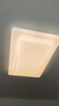 美的（Midea）LED吸顶灯现代轻奢仿水晶客厅灯护眼餐厅卧室灯方灯60瓦包安装 实拍图