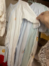 贝瑞加（Babyprints）宝宝连体衣2件装婴儿四季内衣纯棉爬服薄款哈衣柔软家居睡衣 蓝66 实拍图