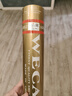 威肯（WECAN）羽毛球 专业比赛训练用球76 77速金威黑威红威肯飞行稳定耐打王 金威肯77速 1筒 12只装 实拍图