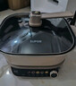 苏泊尔（SUPOR）IH电火锅 0氟钛陶6L家用多功能电热锅2200W猛火涮煮一体火锅专用锅分体式电磁炉电炒锅C22-IC800 实拍图