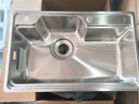 箭牌（ARROW）厨房水槽大单槽聚宝盆304不锈钢洗菜盆一体盆台下盆大口径洗碗槽 实拍图