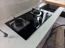 万和燃气灶【蓝莲花B9】液化气4.8kW猛火烟灶联动家电以旧换新国家补贴20%嵌入家用煤气双炉具台B9L50 实拍图