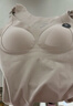 婧麒（JOYNCLEON）哺乳吊带背心冬款加厚保暖哺乳睡衣孕妇产后带胸垫 肤L JBR72357 实拍图